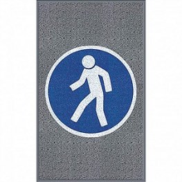 мат с логотипом Движение пешеходам вертикаль._300x30022